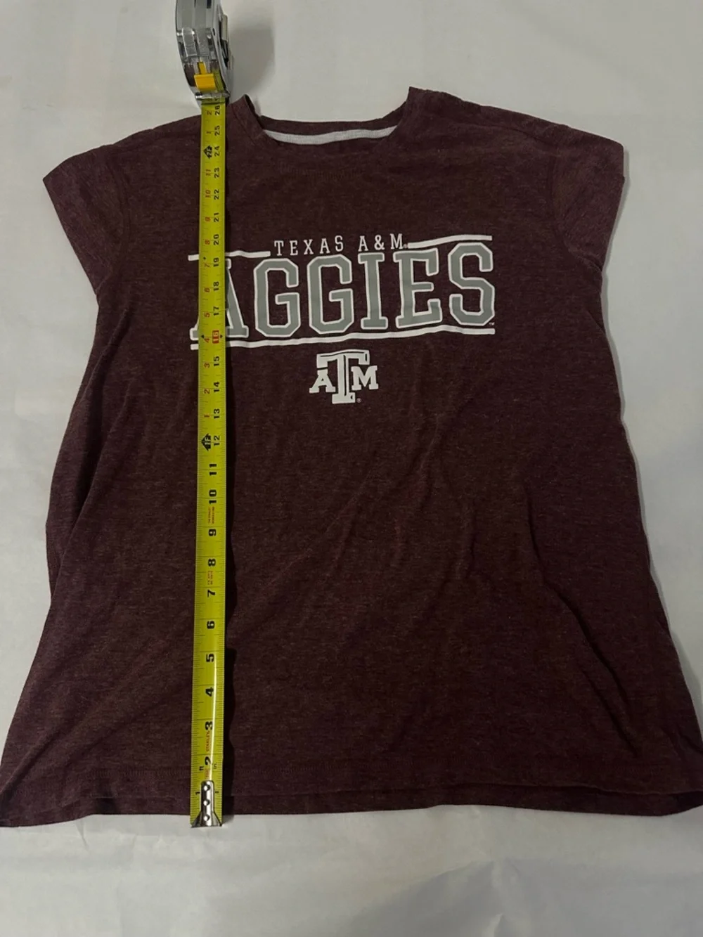 Champion Texas A&M Aggies Maroon Shirt Size L NCAA College Fan Apparel - Picture 2 of 10